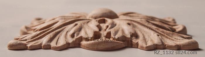 Rozette (Bilbergia, RZ_1132) 3D models for cnc